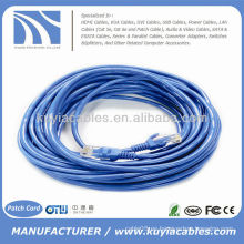 UTP cable de red cat5e 30 pies de trabajo para PC para cambiar